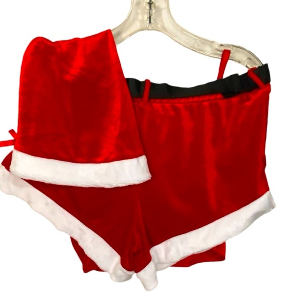 AVIDLOVE Velvet Christmas Santa Set with Christmas Hat Women’s Sz XL - Picture 7 of 11